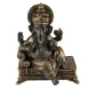 Gift Royal Hand Painted Sitting Ganesha Idol