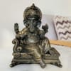 Royal Hand Painted Sitting Ganesha Idol Online