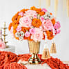 Royal Marigold And Rose Centerpiece Online