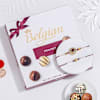 Royal Rakhis And Belgian Bites Combo Online