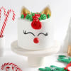 Rudolph Reindeer Semi Fondant Cake (1kg) Online