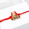 Gift Rudraksh Beads And Trishul Rakhi