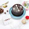 Rudraksha Rakhi And Bro Cake Combo Online