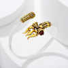 Gift Rudraksha Trishul Bracelet Rakhi Gift Combo