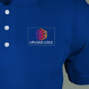 Buy Ruffty Solids Cotton Polo T-shirt for Men (Royal Blue)