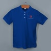 Shop Ruffty Solids Cotton Polo T-shirt for Men (Royal Blue)