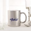 Gift Running On Chais And Duas Personalized Metallic Mug - Silver