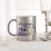 Running On Chais And Duas Personalized Metallic Mug - Silver Online