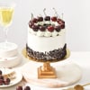 Buy Rustic Blooms With Black Forest Cake