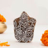 Sacred Eco-Friendly Wooden Ganesha Ji Idol Online