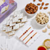 Sacred Macrame Rakhis Hamper Online