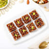 Buy Sacred Rudraksha Rakhi And Barfi Hamper