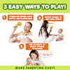 Shop Safari Fun Lion Rattle Set For Babies - 0 to 12 Months