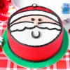 Santa Christmas Fondant Cake (2 Kg) Online