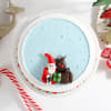 Buy Santa's Love Semi Fondant Cake (1kg)