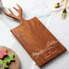 Buy Santa's Ride Personalized Wooden Chopping And Serving Board