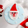 Buy Santa Sleigh Semi Fondant Cake (600 gm)