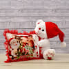 Gift Santa Teddy with Pillow