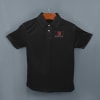 Shop Santhome All Day Fresh Premium Sports Polo T-shirt for Men (Black)