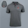 Santhome Highlander Cotton Polo T-shirt for Men(Grey) Online