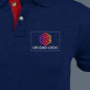 Buy Santhome Highlander Cotton Polo T-shirt for Men(Navy Blue)