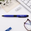 Gift Sapphire Scribble - Personalized Twist Ballpoint Pen