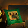 Gift Satin LED Personalized Cushion