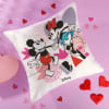 Buy Satin Minnie & Mickey Personalized LED Cushion