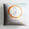 Gift Satin Pillow with Ganpati Print