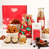 Savoury Treats And Sweets Fusion Gourmet Hamper Online