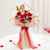 Gift Scarlet Romance Red Rose Bouquet