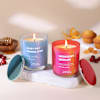 Scented Candles Set 340gms- Harvest Moonlight & Midnight Medley Online