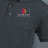 Gift Scott Young Polo T-shirt for Men (Charcoal Grey)
