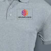 Gift Scott Young Polo T-shirt for Men (Grey Melange)