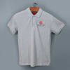 Shop Scott Young Polo T-shirt for Men (Grey Melange)