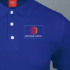 Gift Scott Young Polo T-shirt for Men (Royal Blue)