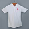 Shop Scott Young Polo T-shirt for Men (White)