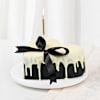 Buy Semi-Fondant Decadent Heart Cake (600 Gm)