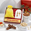 Semi Precious Bhaiya Bhabhi Rakhi Hamper Online