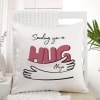 Gift Sending You A Hug Personalized Valentine's Day Cushion