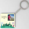Seperated By Many Many Miles Personalized Miss You Keychain Online