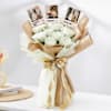 Serene Blooms Personalized Fridge Magnet Bouquet For Him Online
