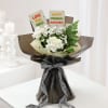 Shop Serene Blossoms Bouquet With Fridge Magnets For Brother