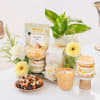 Buy Serene Glow And Blossoms Hamper