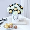Serene Surprise Mug Arrangement For Dad Online
