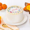 Shop Serene White Diwali Cake (1 Kg)