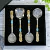 Buy Serving Spoon Set in Personalized Gift Box for Mom (Set of 4)