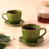 Gift Set of 2 Ceramic Tea Cup N Saucer Set