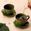Set of 2 Ceramic Tea Cup N Saucer Set Online