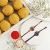 Set of 2 Elegant Rakhi Hamper Online